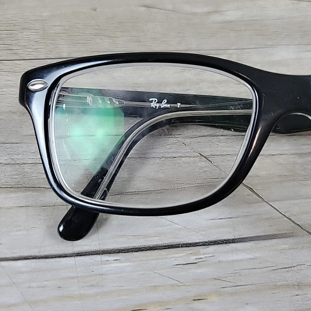 Ray-Ban Eyeglasses RB1531 3529 Junior FRAMES ONLY‎ Black Full Rim 48-16-130